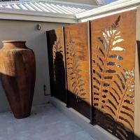Buy cheap Decorative Outdoor Privacy Art Corten Steel Garden Screen Laser Cut product