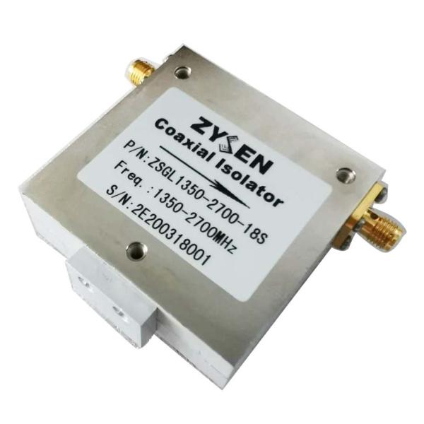 Buy cheap 1.35GHz 18dB Circulator Isolator SMA Coax Line Isolator from wholesalers