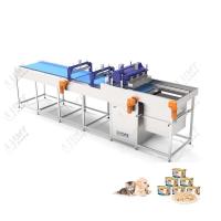 Buy cheap Canned PET Wet Dog Food Production Line 380V Automatic Canned Machine product