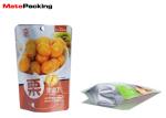 Glossy Customized Food Storage Pouch , Retort Food Grade Pouches High Barrier