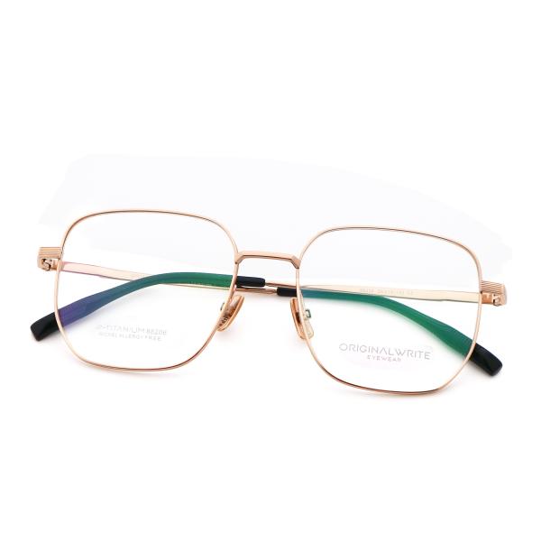 Buy cheap Full-Rim High Elasticity Pure Titanium Optical Glasses 88206 from wholesalers