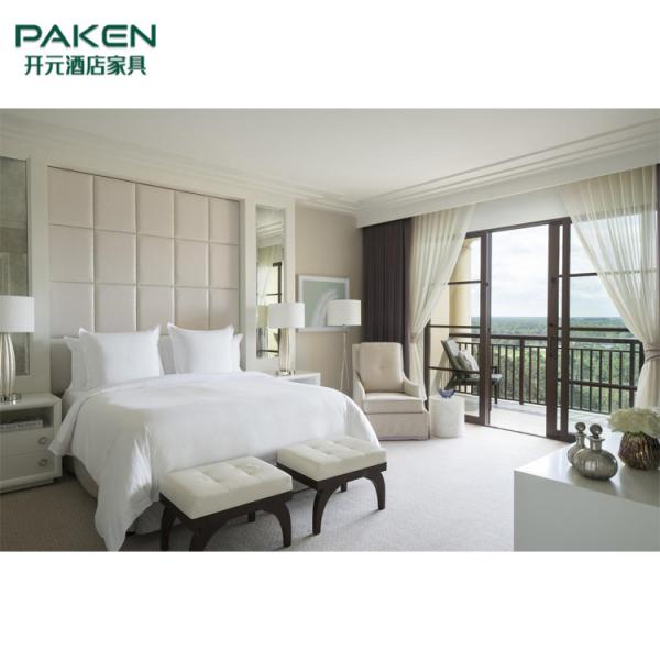 Buy cheap Pearwood Veneer Marriott Hotel Room Furniture from wholesalers
