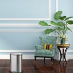 Fingerprint Resistant 9L Recycling Trash Can