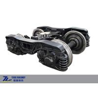 Buy cheap Welded Frame Goods Train Bogie For 4 Axle Truck Car 20 Ton Axle Load product