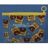 Buy cheap vinyl toiletry zipper bag pvc slider bag custom zipper transparent slider eco-friendly travel pvc cosmetic bag from wholesalers