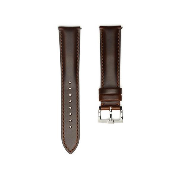 Buy cheap 16mm Brown Leather Watch Band Business 20mm Quick Release Watch Band from wholesalers