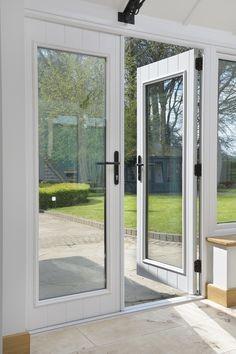 Buy cheap Powder Coated Aluminum Hinged Door Heat Insulation from wholesalers