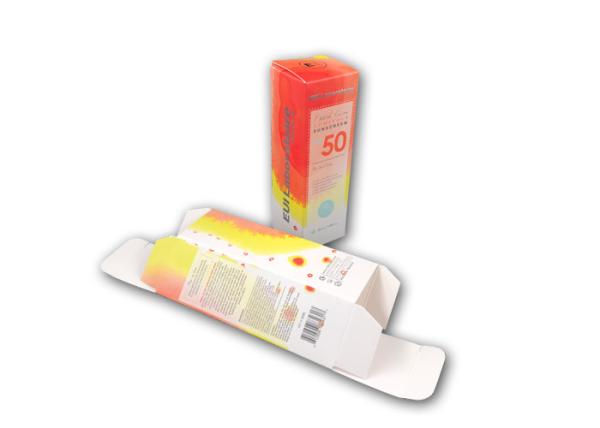 Buy cheap Empty Skin Care / Cosmetic Box Packaging Fancy 350 Gsm Paper Material from wholesalers