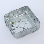 UL Listed Prefabrication Electrical Conduit Box Cover With 1/2" 3/4" Knockouts