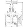 Buy cheap ANSI Flanged Class600 Wcb A216 Steel Gate Valve with Wcb Body and Flanged Connection from wholesalers