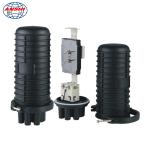 FOSC Fiber Optic Joint Closure , Fiber Enclosure Box With 3 Inlets / Outlets