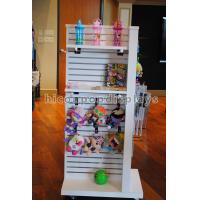Buy cheap Exhibition Freestanding Slatwall Displays Stands 4 Sides For Plush Toys product