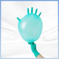 Buy cheap Protective Green Disposable Nitrile Gloves For Gardening Landscaping product