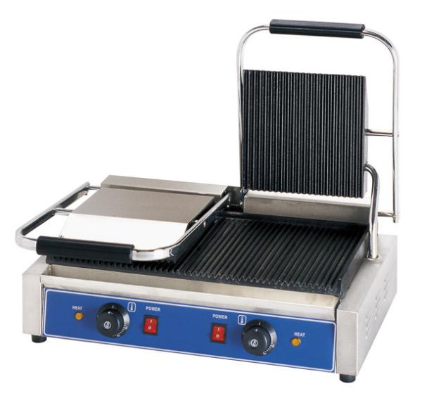 Buy cheap Electric Restaurant Cooking Equipment Double Contact Grill Griddle Sandwich Press Grill from wholesalers