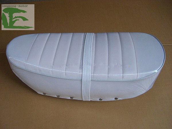 Buy cheap White ST70 driver seat Motorcycle Parts , Iron Steel Alloy Sponge from wholesalers
