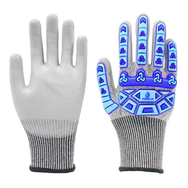 Buy cheap Customizable PU Protective Gloves Advanced Anti-collision Safety Gloves Anti-slip Anti-puncture Labor Protection Gloves from wholesalers