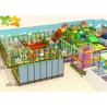 Buy cheap 1200m² Kids Indoor Playground Equipment Ninja Warrior Obstacles Course from wholesalers
