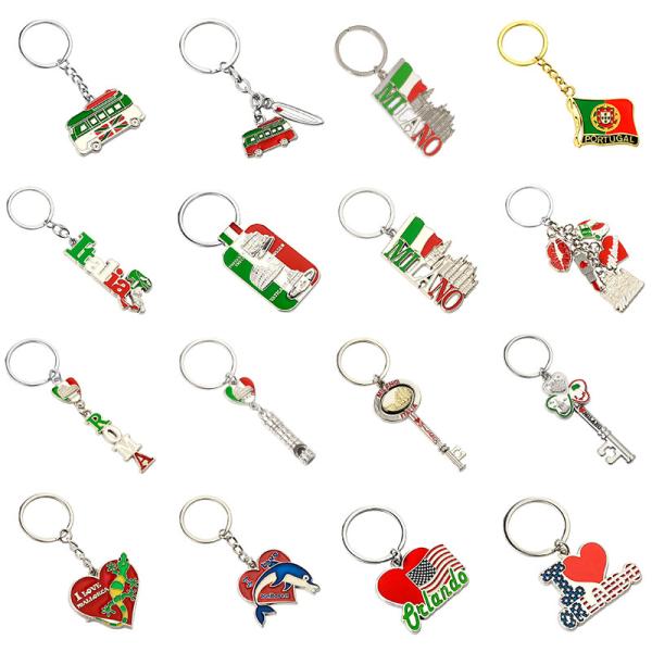 Buy cheap Engraved Souvenir Zinc Alloy Metal Keychain - Timeless And Elegant Gift from wholesalers