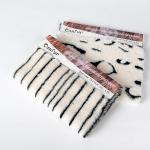 FDY Printing for Garments Making 100 Polyester Sherpa Faux Fur Warp Suede Fabric