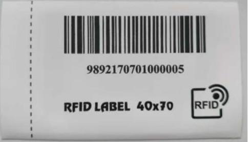 Buy cheap 860-960mhz Garment RFID Care Label from wholesalers