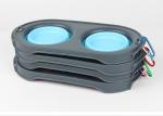 Pet Supplies Dog TEP Folding Portable Silicone Double Bowl Cat Dog Universal