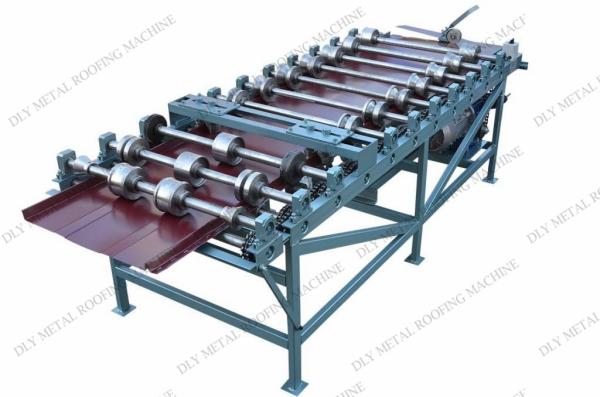 Buy cheap 0.8mm Standing Seam Roof Roll Forming Machine 50HZ Standing Seam Panel Equipment from wholesalers
