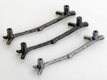 Wardrobe North European forest Drawer Handles And Knobs 96mm Black Dresser Pulls