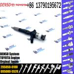Diesel Common Rail Fuel Injector 23670-30190 23670-30196 295050-0100 for TOYOTA