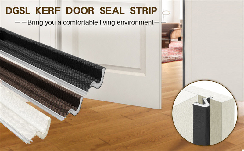 PU Coating V Shaped Door Weather Stripping Anti Collision