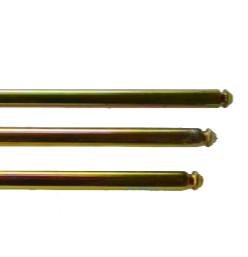 Buy cheap Zinc Coating Hollow Trash Can Axle 552mm Wheelie Bin Axle Kit from wholesalers