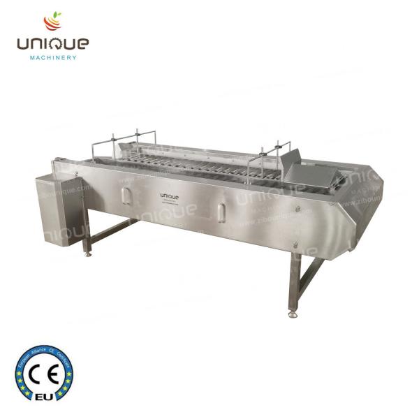 Buy cheap Speed Adjustable Heavy Duty Vegetable Selecting Conveyor for Potato Inspection Needs from wholesalers