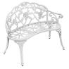 Buy cheap Metal Type Aluminum Love Seat Bench for Outdoor Patio Garden Balcony in Modern Design from wholesalers