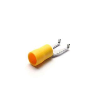 China FSV 19A Insulated Flange Spade Electrical Cable Lug Terminal Tinned Connector on sale