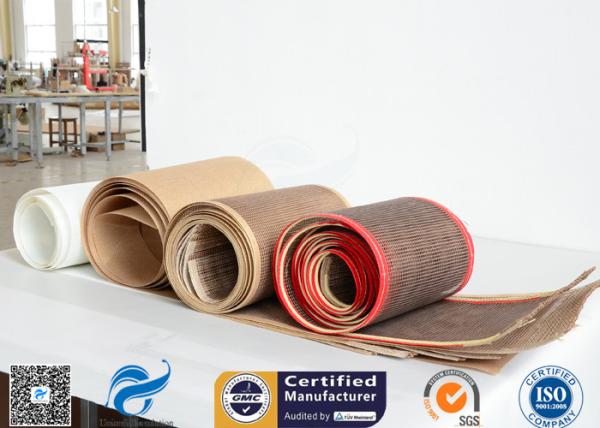 Buy cheap 560gsm 4x4mm PTFE Coated Fiberglass Open Mesh For Tortilla Conveyor Belt from wholesalers