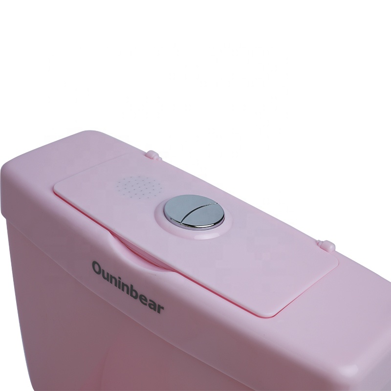 Pink Plastic Baby Training Potty with EN71 Test Certification and Custom Logo Design