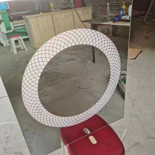 Buy cheap Large Working Area Makeup Mirrors Laser Marking Engraving Mirror Manufacturing Machine from wholesalers
