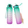 Buy cheap Multicolor Inspirational Time Marker Sports Bottle Tritan With Straw from wholesalers