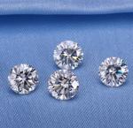 Round Cut Loose Synthetic Diamond Moissanite Huge 13ct 15 mm Super White DEF