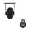 Buy cheap 4 Inch Wheel 180kg Capacity Heavy Duty Casters Iron Rubber Rigid Plate from wholesalers