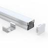 Buy cheap 6063 Alloy Surface Mounted Aluminium LED Profile ROHS certificate from wholesalers