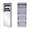 Buy cheap Bedroom White 25kg 29pcs Panels Mirrored Shoe Cabinet from wholesalers
