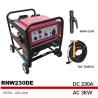 Buy cheap CE Approved 230A PETROL Arc Gen Welder DC 1.6kw Small Tank RNW230DE from wholesalers