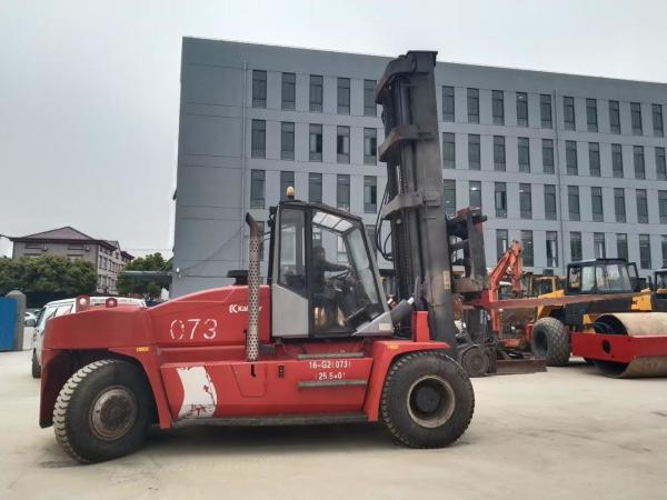 Buy cheap 16 Tons Kalamr DCE160-12 Used Fork Lift Trucks High Efficiency Low Noise from wholesalers