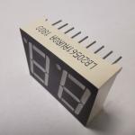Common Cathode Ultra Bright Red 7 Segment LED Display 18 Pin 2 Digit 0.56inch
