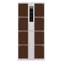 Buy cheap 48 Door Card Electronic Safe Locker H1800 * W2550 * D460mm Size Modern Design product