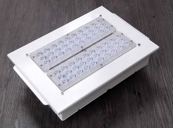 Buy cheap 50w gas station led canopy light 60w recessed light fixture warm white cool white 110v from wholesalers