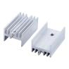 Buy cheap Triode Pcb Chip Board Electronic Heat Sink Aluminum Profiles For Mos Tubes from wholesalers