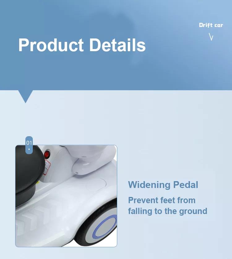 Max Loading 30kg 2022 Manufacturers Direct Plastic Baby Electric Balance Car for Kids