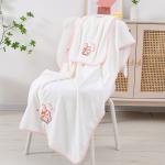 Home Melody Baby Bath Towel Set Coral Velvet Non-shedding Absorbent Gift Wedding