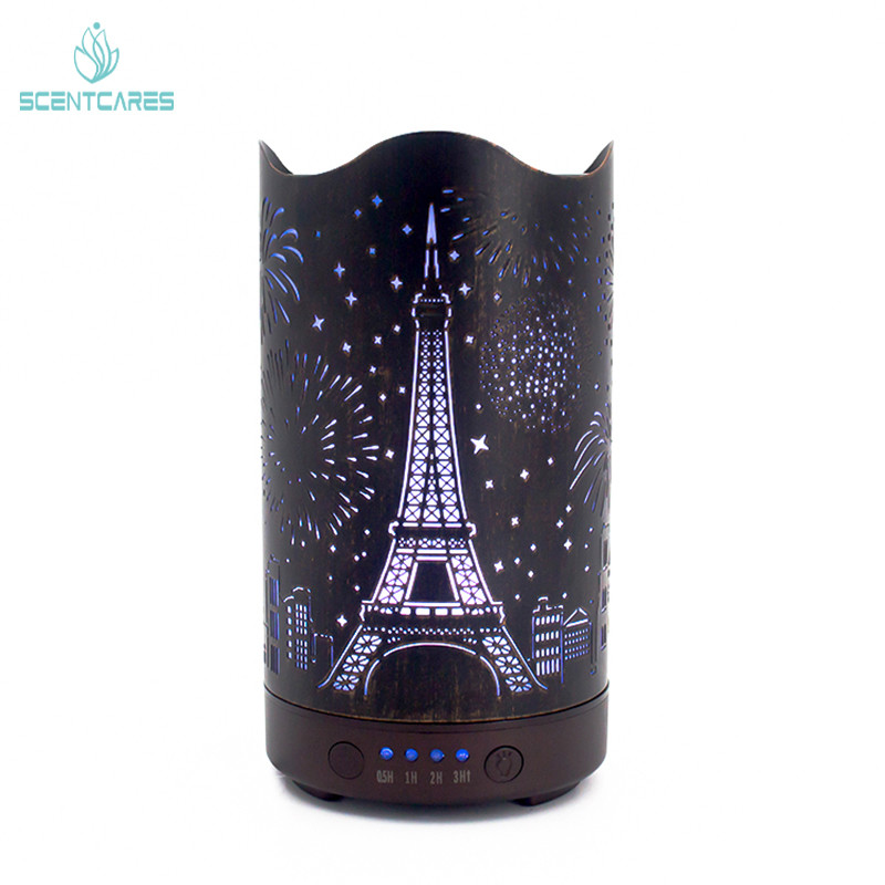 100ML Ultrasonic Metal Aroma Diffuser For Essential Oil
